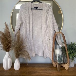 casual beige cardigan